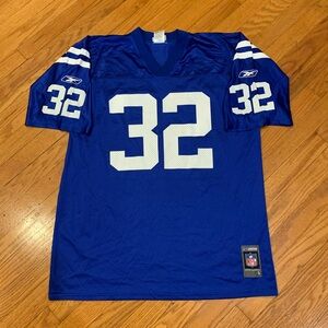 Vintage 2000s Indianpolis Colts Edgerrin James Reebok NFL jersey